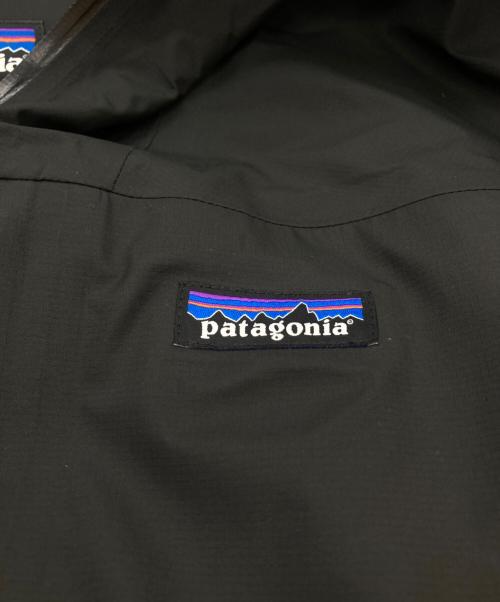 Patagonia（パタゴニア）Patagonia (パタゴニア) ボルダー・フォーク・レイン・ジャケット ブラック サイズ:XLの古着・服飾アイテム