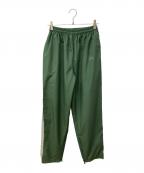 stussy sportステューシー スポーツ）の古着「トラックパンツ」｜グリーン