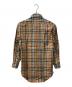 Burberry's (バーバリーズ) シャドーホースノヴァチェックシャツ ベージュ サイズ:Ａ39‐82：14000円