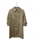 Burberry'sバーバリー）の古着「裏地ノヴァチェックステンカラーコート」｜ベージュ