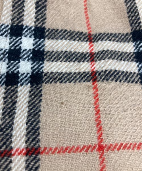 Burberry's（バーバリー）Burberry's (バーバリーズ) ノヴァチェックウールスカート ベージュ サイズ:不明の古着・服飾アイテム