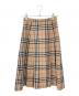 Burberry's (バーバリーズ) ノヴァチェックウールスカート ベージュ サイズ:不明：7000円