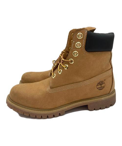 Timberland（ティンバーランド）Timberland (ティンバーランド) イエローブーツ ブラウン サイズ:8 1/2の古着・服飾アイテム