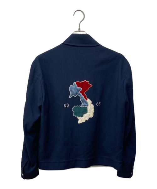 Soe（ソーイ）SOE (ソーイ) ベトナムジャケット ネイビーの古着・服飾アイテム