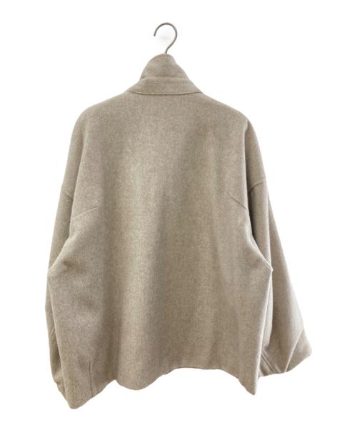 RYO TAKASHIMA（リョウタカシマ）RYO TAKASHIMA (リョウタカシマ) ウールジップジャケット ベージュ サイズ:Ⅿの古着・服飾アイテム