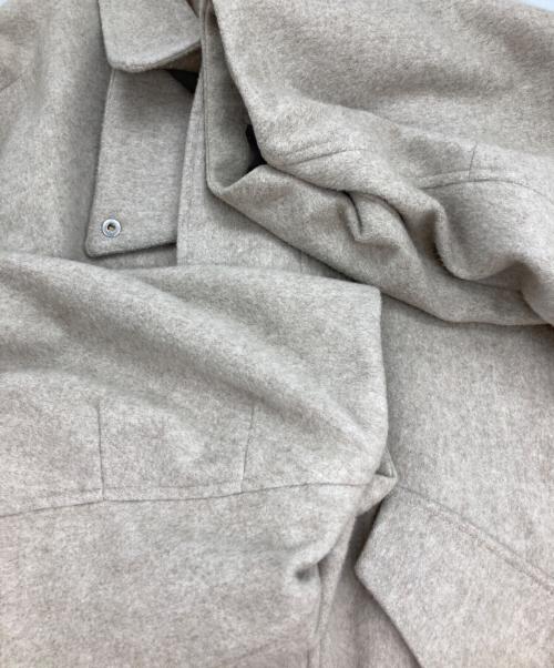 RYO TAKASHIMA（リョウタカシマ）RYO TAKASHIMA (リョウタカシマ) ウールジップジャケット ベージュ サイズ:Ⅿの古着・服飾アイテム