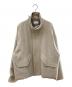 RYO TAKASHIMA（リョウタカシマ）の古着「ウールジップジャケット」｜ベージュ
