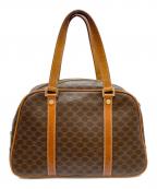 CELINEセリーヌ）の古着「マカダムミニボストンバッグ」｜ブラウン