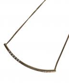 4℃ヨンドシー）の古着「ラインストーンネックレス」｜ゴールド