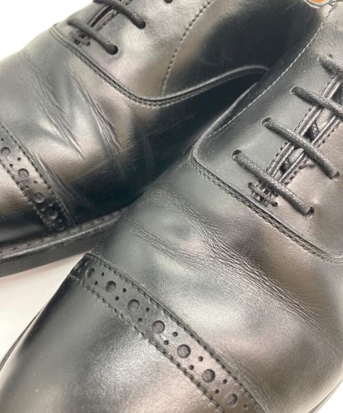 berwick（バーウィック）berwick (バーウィック) ストレートチップシューズ ブラック サイズ:6 1/2の古着・服飾アイテム