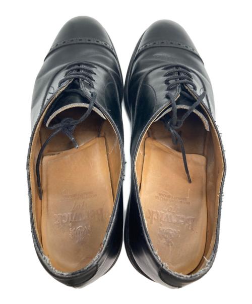 berwick（バーウィック）berwick (バーウィック) ストレートチップシューズ ブラック サイズ:6 1/2の古着・服飾アイテム