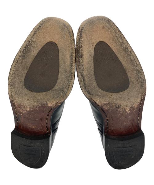 SCOTCH GRAIN（スコッチグレイン）SCOTCH GRAIN (スコッチグレイン) ストレートチップシューズ ブラック サイズ:25の古着・服飾アイテム