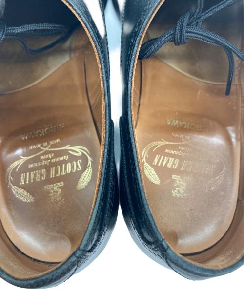 SCOTCH GRAIN（スコッチグレイン）SCOTCH GRAIN (スコッチグレイン) ストレートチップシューズ ブラック サイズ:25の古着・服飾アイテム