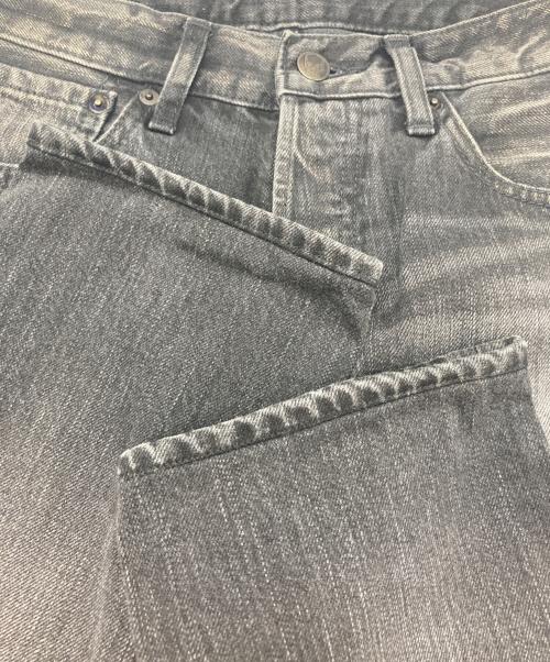 lucien pellat-finet（ルシアン・ペラフィネ）lucien pellat-finet (ルシアン・ペラフィネ) デニムパンツ ブラック サイズ:29の古着・服飾アイテム