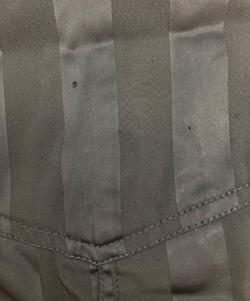 VERSACE（ヴェルサーチェ）VERSACE (ヴェルサーチェ) 中綿ストライプジャケット ブラック サイズ:Lの古着・服飾アイテム