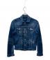 DSQUARED2（ディースクエアード）の古着「ペンキデニムジャケット」｜インディゴ