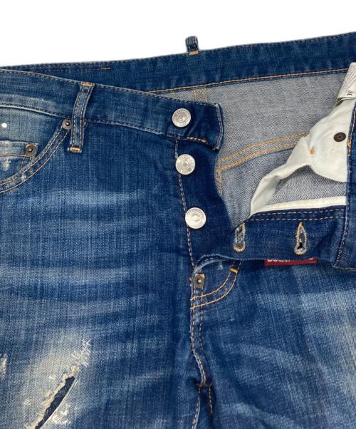 DSQUARED2（ディースクエアード）DSQUARED2 (ディースクエアード) Sexy twist jean インディゴ サイズ:28㎝の古着・服飾アイテム