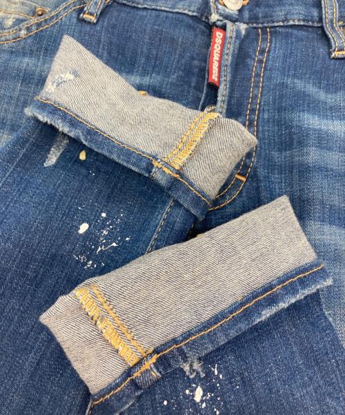 DSQUARED2（ディースクエアード）DSQUARED2 (ディースクエアード) Sexy twist jean インディゴ サイズ:28㎝の古着・服飾アイテム