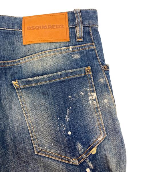 DSQUARED2（ディースクエアード）DSQUARED2 (ディースクエアード) Sexy twist jean インディゴ サイズ:28㎝の古着・服飾アイテム