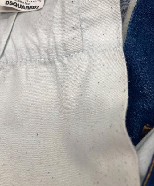 DSQUARED2（ディースクエアード）DSQUARED2 (ディースクエアード) Sexy twist jean インディゴ サイズ:28㎝の古着・服飾アイテム