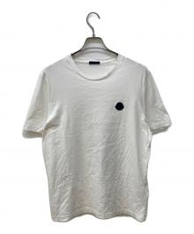 MONCLER（モンクレール）の古着「バックプリントラバーワッペンTシャツ」｜ホワイト