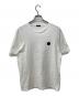 MONCLER（モンクレール）の古着「バックプリントラバーワッペンTシャツ」｜ホワイト
