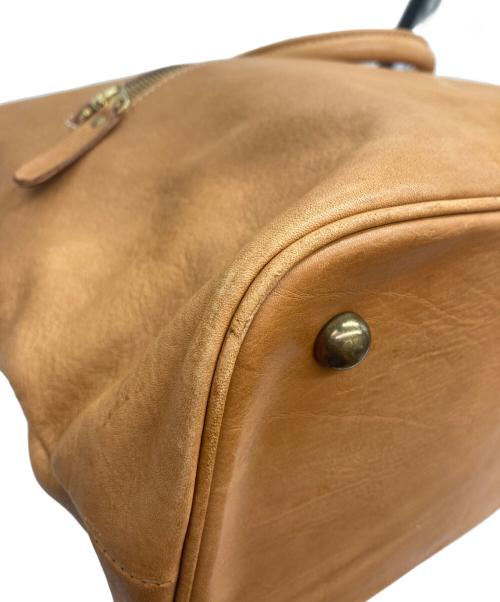 PORTER（ポーター）PORTER (ポーター) レザーボストンバッグ キャメルの古着・服飾アイテム