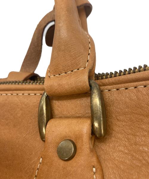 PORTER（ポーター）PORTER (ポーター) レザーボストンバッグ キャメルの古着・服飾アイテム