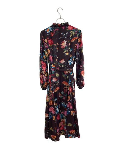 GRACE CLASS（グレースクラス）GRACE CLASS (グレースクラス) フラワープリントワンピース ブラウン サイズ:36の古着・服飾アイテム