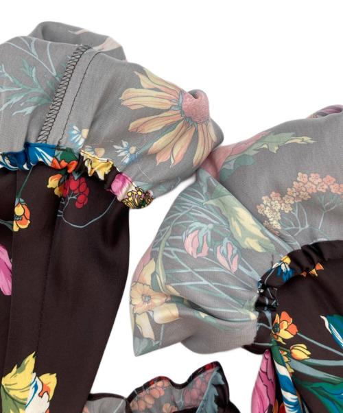 GRACE CLASS（グレースクラス）GRACE CLASS (グレースクラス) フラワープリントワンピース ブラウン サイズ:36の古着・服飾アイテム