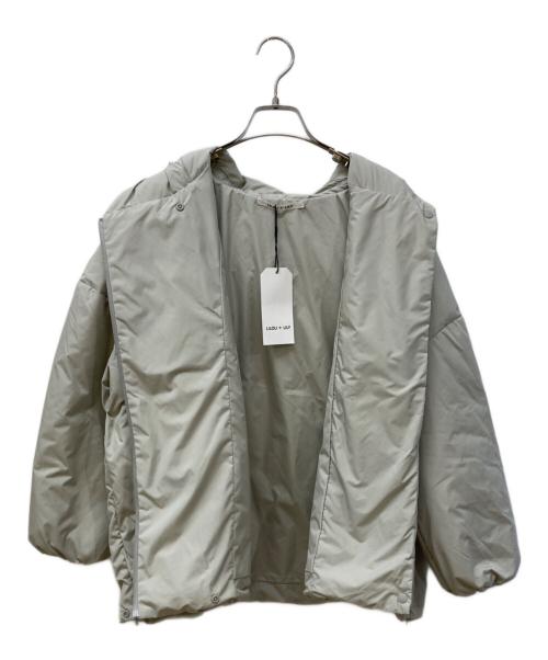 LILOU + LILY（リルアンドリリー）LILOU + LILY (リルアンドリリー) ダウンジャケット グレー サイズ:38の古着・服飾アイテム