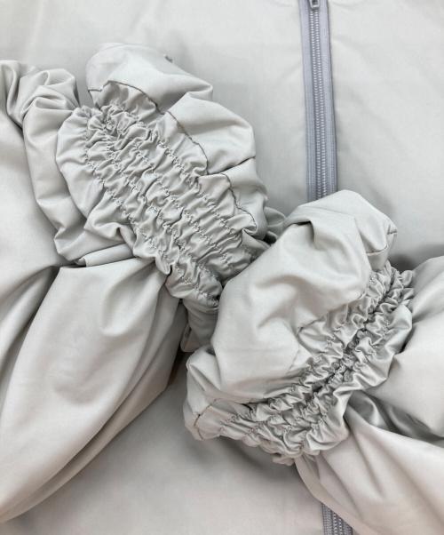 LILOU + LILY（リルアンドリリー）LILOU + LILY (リルアンドリリー) ダウンジャケット グレー サイズ:38の古着・服飾アイテム