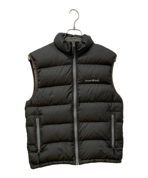 mont-bell（モンベル）mont-bell (モンベル) ネージュダウンベスト ダークブラウン サイズ:Mの古着・服飾アイテム