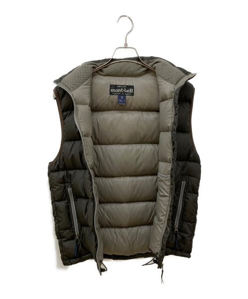 mont-bell（モンベル）mont-bell (モンベル) ネージュダウンベスト ダークブラウン サイズ:Mの古着・服飾アイテム
