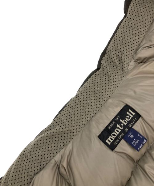 mont-bell（モンベル）mont-bell (モンベル) ネージュダウンベスト ダークブラウン サイズ:Mの古着・服飾アイテム
