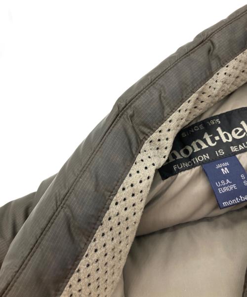 mont-bell（モンベル）mont-bell (モンベル) ネージュダウンベスト ダークブラウン サイズ:Mの古着・服飾アイテム