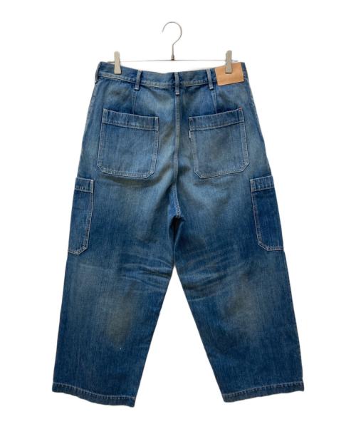 Graphpaper（グラフペーパー）Graphpaper (グラフペーパー) Selvage Denim Cargo Pants/デニムパンツ インディゴ サイズ:1の古着・服飾アイテム