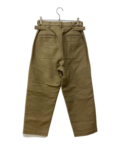 BLURHMS（ブラームス）BLURHMS (ブラームス) Utility Back Side Trousers/ワイドパンツ ブラウン サイズ:Sの古着・服飾アイテム