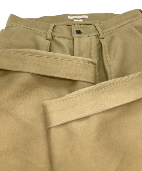 BLURHMS（ブラームス）BLURHMS (ブラームス) Utility Back Side Trousers/ワイドパンツ ブラウン サイズ:Sの古着・服飾アイテム