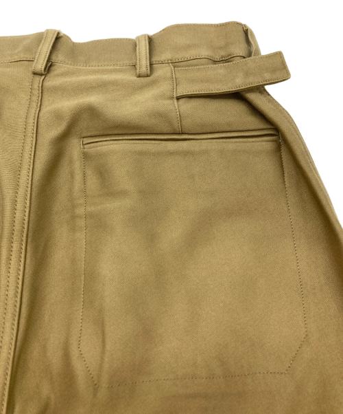 BLURHMS（ブラームス）BLURHMS (ブラームス) Utility Back Side Trousers/ワイドパンツ ブラウン サイズ:Sの古着・服飾アイテム