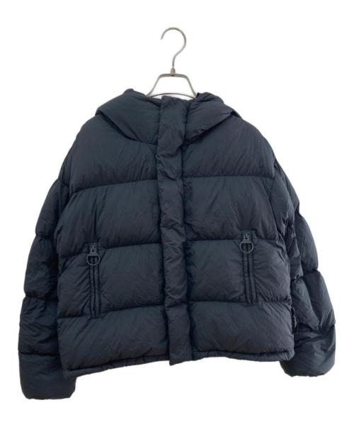 Gymphlex（ジムフレックス）Gymphlex (ジムフレックス) ナイロンダウンジャケット ブラック サイズ:12の古着・服飾アイテム