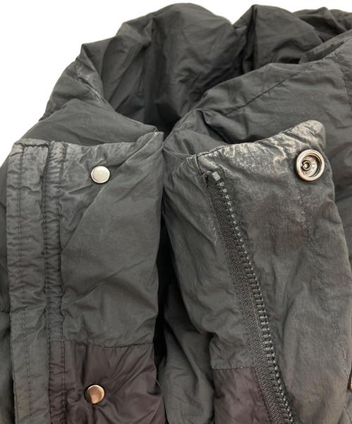 Gymphlex（ジムフレックス）Gymphlex (ジムフレックス) ナイロンダウンジャケット ブラック サイズ:12の古着・服飾アイテム