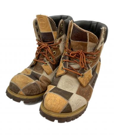 中古・古着通販】Timberland (ティンバーランド) パッチワークブーツ