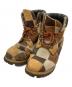 Timberland（ティンバーランド）の古着「パッチワークブーツ」｜ブラウン