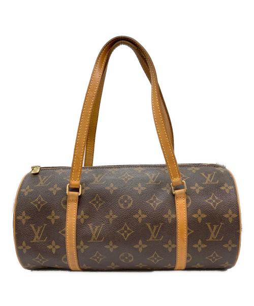 LOUIS VUITTON（ルイ ヴィトン）LOUIS VUITTON (ルイ ヴィトン) パピヨン30/バレルハンドバッグ ブラウンの古着・服飾アイテム