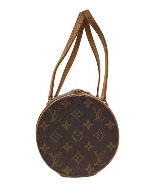 LOUIS VUITTON（ルイ ヴィトン）LOUIS VUITTON (ルイ ヴィトン) パピヨン30/バレルハンドバッグ ブラウンの古着・服飾アイテム