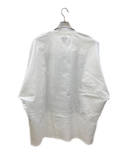 Sise（シセ）Sise (シセ) オーバーサイズプリントTシャツ ホワイト サイズ:FREEの古着・服飾アイテム