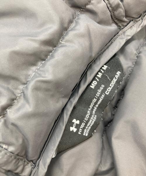 UNDER ARMOUR（アンダーアーマー）UNDER ARMOUR (アンダーアーマー) ダウンジャケット ブラック サイズ:Ⅿの古着・服飾アイテム