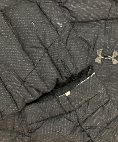 UNDER ARMOUR（アンダーアーマー）UNDER ARMOUR (アンダーアーマー) ダウンジャケット ブラック サイズ:Ⅿの古着・服飾アイテム