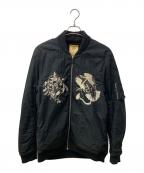 stofストフ）の古着「ニュースカMA-1」｜ブラック